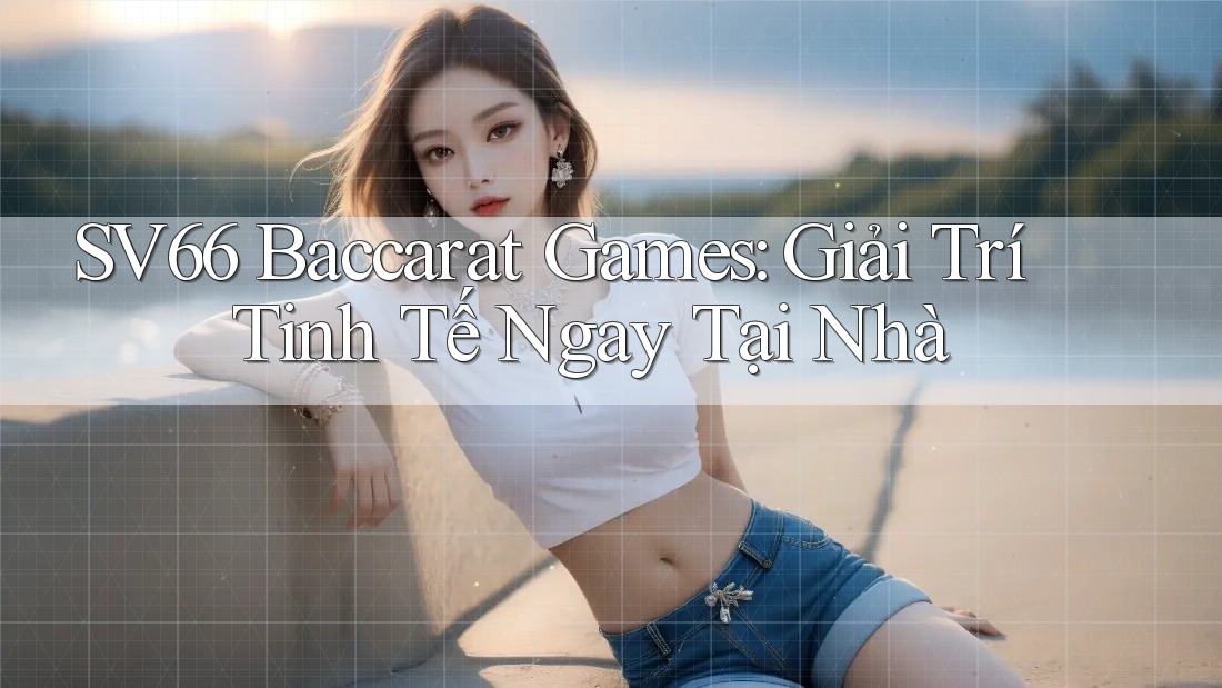 SV66 Baccarat Games: Giải Trí Tinh Tế Ngay Tại Nhà