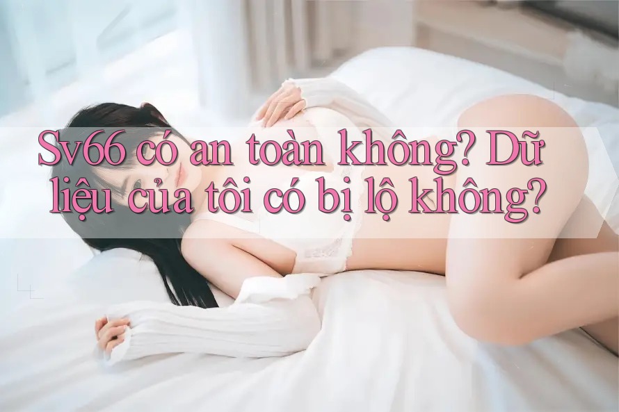 Sv66 có an toàn không? Dữ liệu của tôi có bị lộ không?