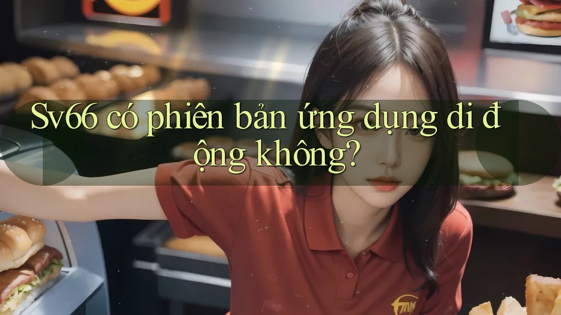 Sv66 có phiên bản ứng dụng di động không? Sv66 có phiên bản ứng dụng di động không?