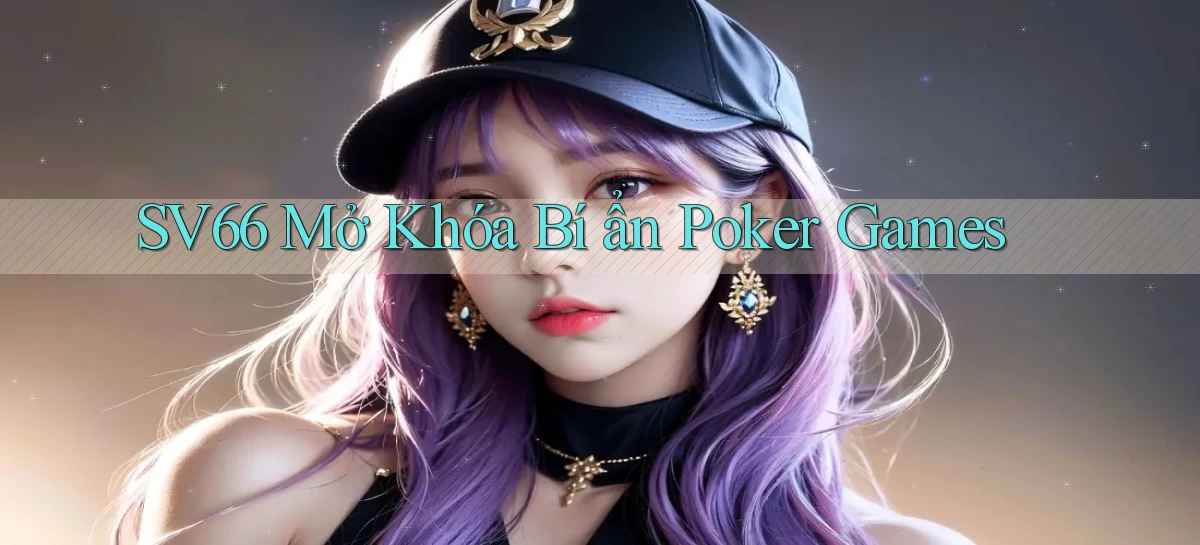 sv66  mở khóa bí ẩn poker games
