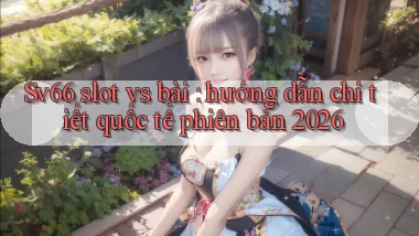 Sv66 slot vs bài hướng dẫn chi tiết quốc tế phiên bản 2026