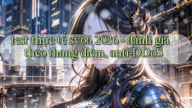 test thực tế sv66 2026   đánh giá theo thang điểm, anti DDoS