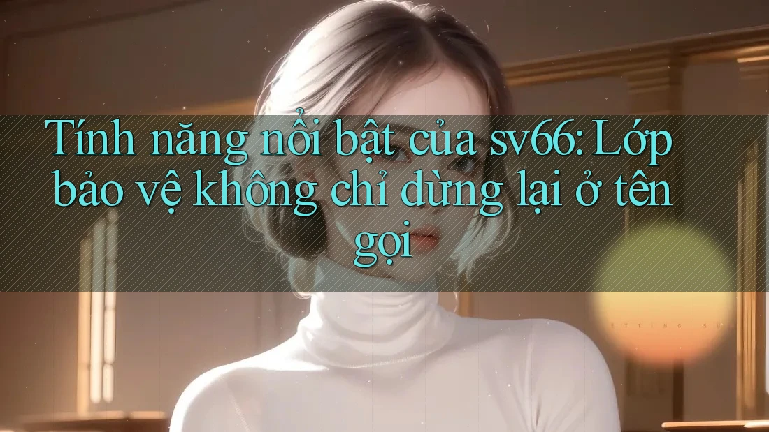 Tính năng nổi bật của sv66: Lớp bảo vệ không chỉ dừng lại ở tên gọi