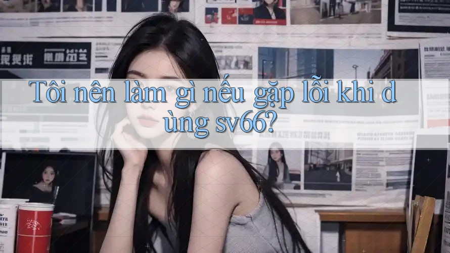 Tôi nên làm gì nếu gặp lỗi khi dùng sv66?