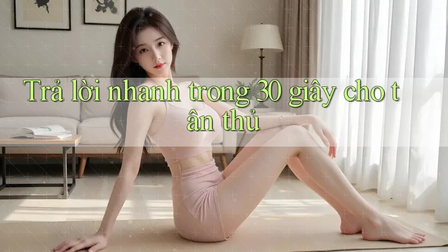 Trả lời nhanh trong 30 giây cho tân thủ
